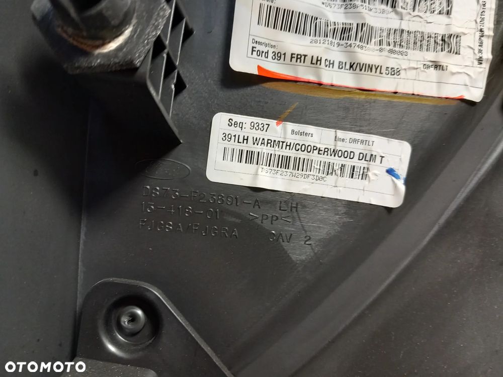 FORD FUSION MONDEO MK5 BOCZKI DRZWI SKÓRA KOMPLET - 37