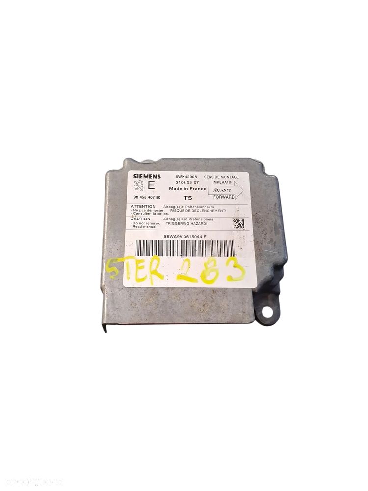 Sterownik KOMPUTER SILNIKA ECU PEUGEOT 307 5WK42908 - 1