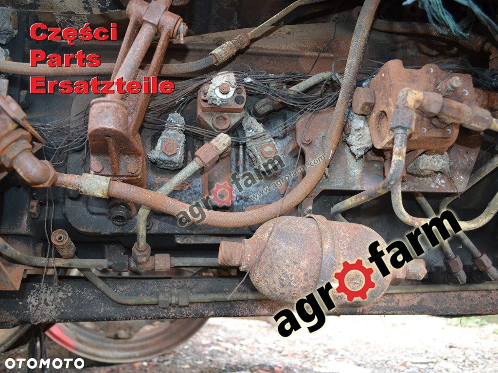 Massey Ferguson 6180 części, skrzynia biegów, oś - 4
