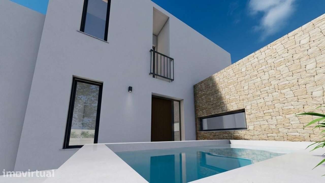 Terreno com Projecto - Moradia T2 com Piscina - Grande imagem: 2/11
