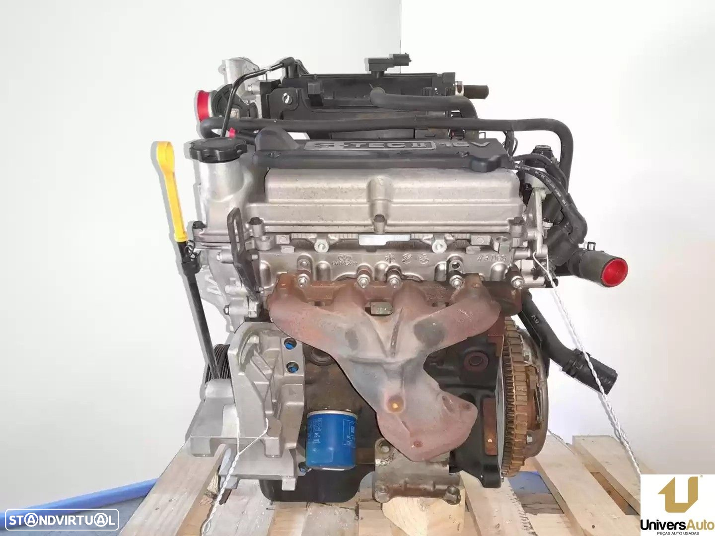 MOTOR COMPLETO CHEVROLET AVEO / KALOS FASTBACK 2009 -B12D1 - 3