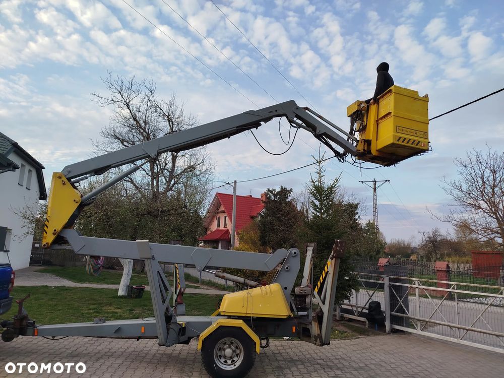 Nifty 16,4 metrowa Aerial k16t Kubota diesel podnośnik koszowy zwyżka Podest ruchomy - 19