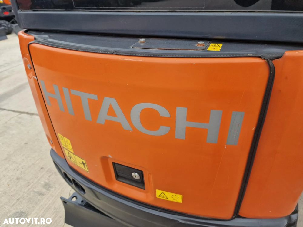 Hitachi ZX19, Masa operat 2tone, 2019, 1.596h, LAMA, CUPLA RAPIDA+3 CUPE, Senile extensibile, latime strans 0,98m, Inst picon, cabina, radio, senile 80% ok, STARE FOARTE BUNA, posibilitate leasing 4 ani, rata lunara 2.000 lei-PROMOTIE-17.900EUR+Tva - 11