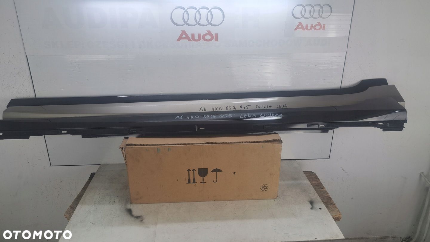 OSŁONA PROGU PRÓG LISTWA PROGOWA AUDI A6 C8 4K 4K0 4K9 2019-2023 - 1