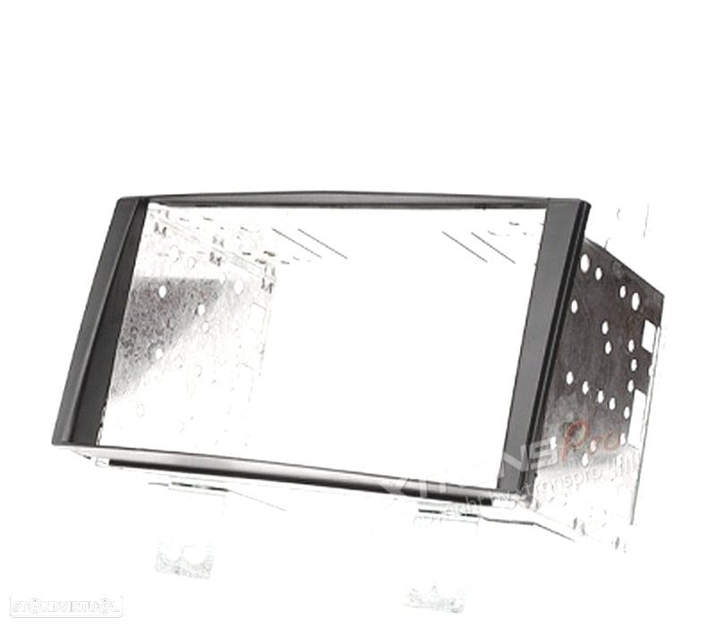 MOLDURA ADAPTADOR PRETO PARA RADIO 2-DIN PARA KIA - 1