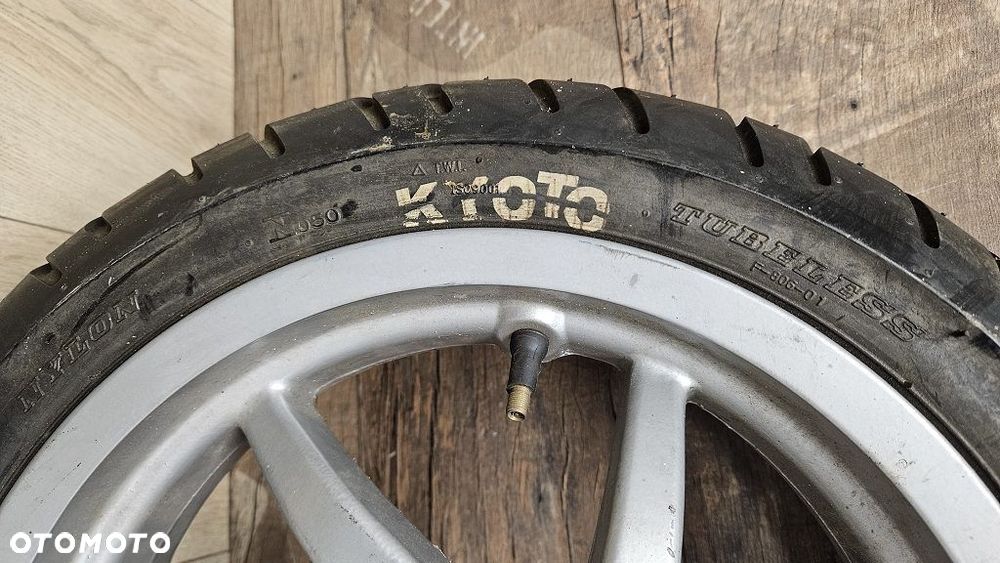 Felga Koło tył Piaggio NRG 13x3.50 + opona 140/60-13 - 4