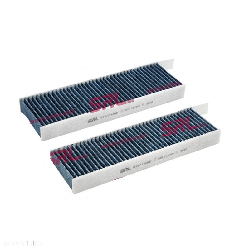 Filtru habitaclu anti-fum Citroen Berlingo, 2008-, C4, 2013-, Ds5, 2011-2015, Peugeot 3008, 308, 2007-, 5008, 2009-, Partner, 2008-, SRLine - 1