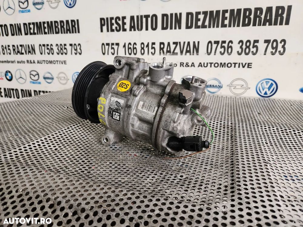 Compresor Clima Ac Vw Passat B8 T Roc Tiguan T Cross Golf 7 VII Seat Skoda 1.6/2.0 Tdi Cod 5QD - De - 3