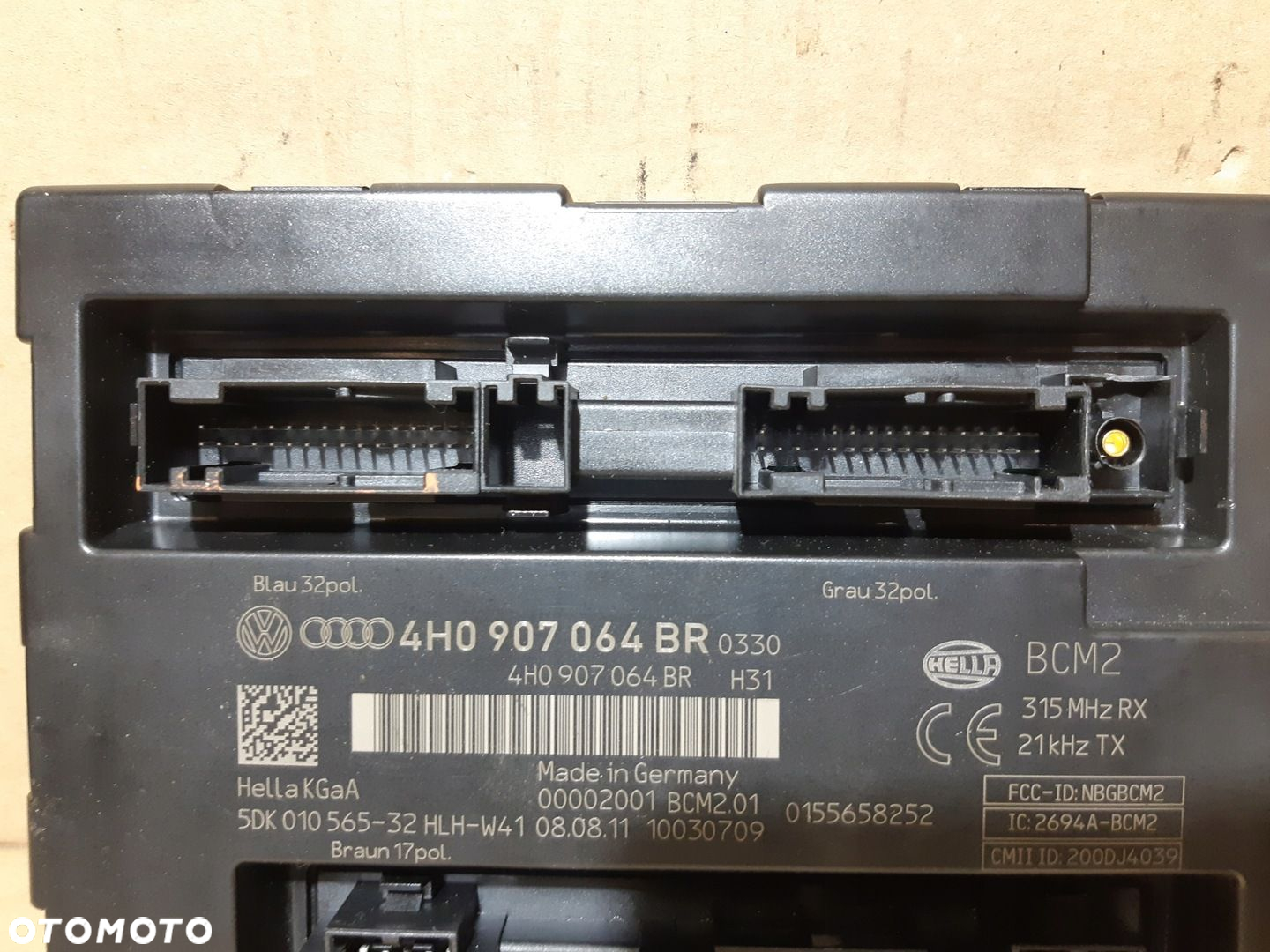 AUDI A6 A7 C7 MODUŁ STEROWNIK BORDNETZ BCM 4H0907063BG - 3
