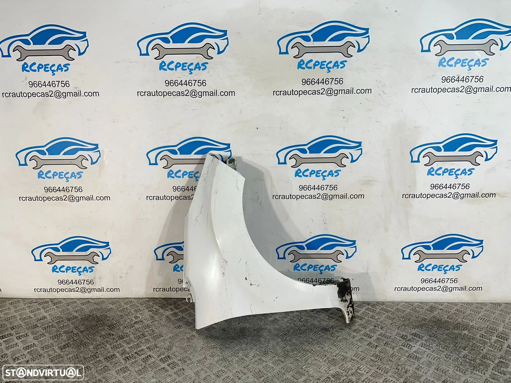 Conjunto Guardalamas Esquerdo Ford Fiesta MK6 VI 6 2008 - 2017 - 1