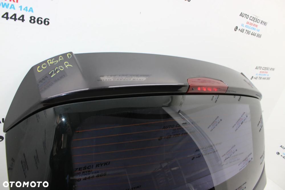 Opel Corsa D Klapa  Bagażnika Z20R 5D - 4