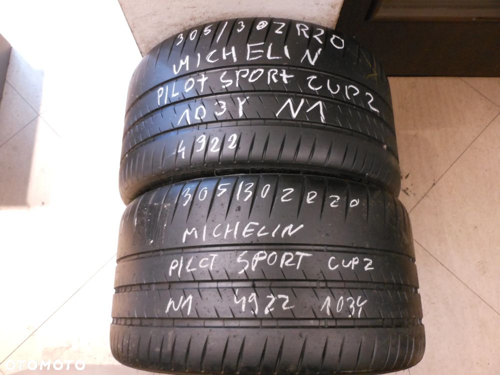opony 305/30r20 michelin pilot sport cup 2 6,3mm N1 lato para - 1