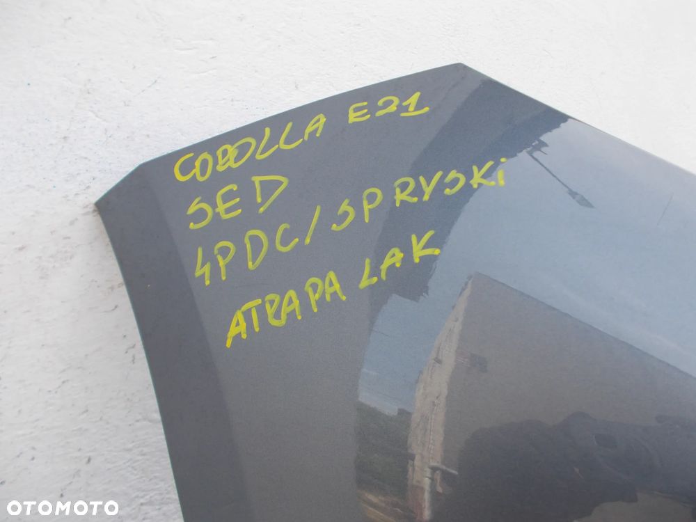 TOYOTA COROLLA E21 SEDAN ZDERZAK PRZÓD PRZEDNI - 4