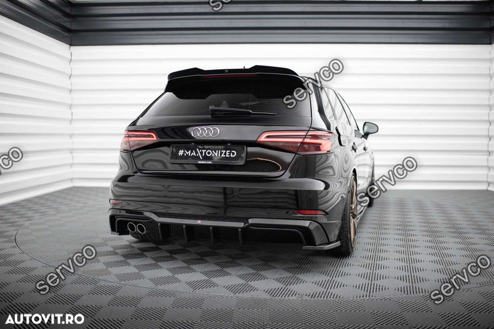 Difuzor bara spate Audi A3 S-Line Sportback 8V 2016-2020 v31 - Maxton - 2