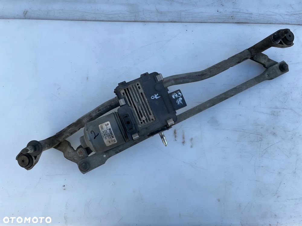 Mechanizm wycieraczek przód Audi A3 8P 8P1955119A 8P1955119E 8P1955023K 8P1955119F - 1