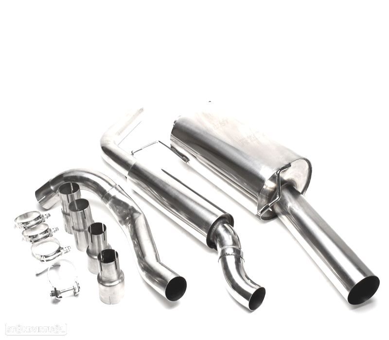 PANELA DE ESCAPE VOLKSWAGEN VW SCIROCCO MK2 82-92 AÇO - 1