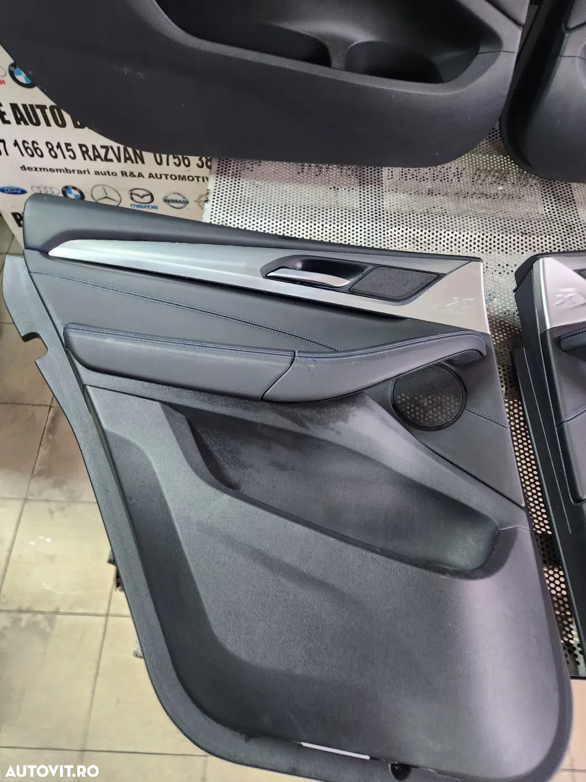 Fete Fata Tapiterie Usa Stanga Dreapta Fata Spate M Paket Bmw X3 X4 G01 G02 F97 F98 Lumini Ambienta - 8
