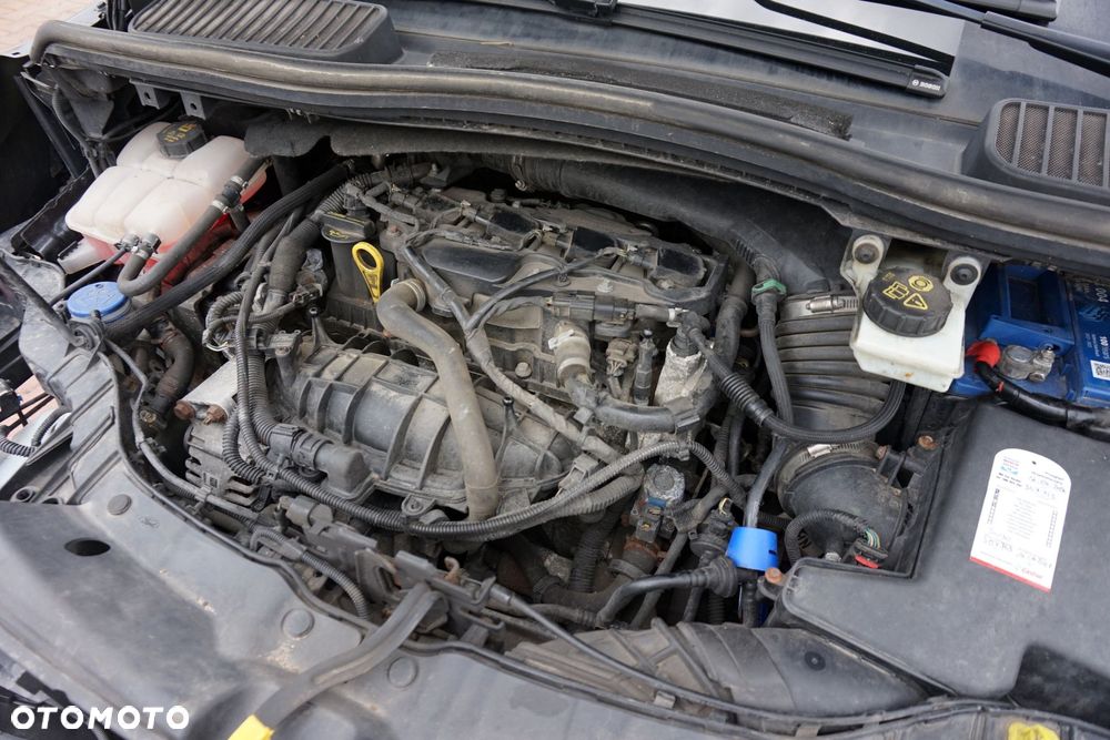 FORD GRAND C-MAX II MK2 CB7 2014 FA 1.6 16V ECOBOOST JQDA JQDB 150KM B6 BV6R CZARNY na części - 10
