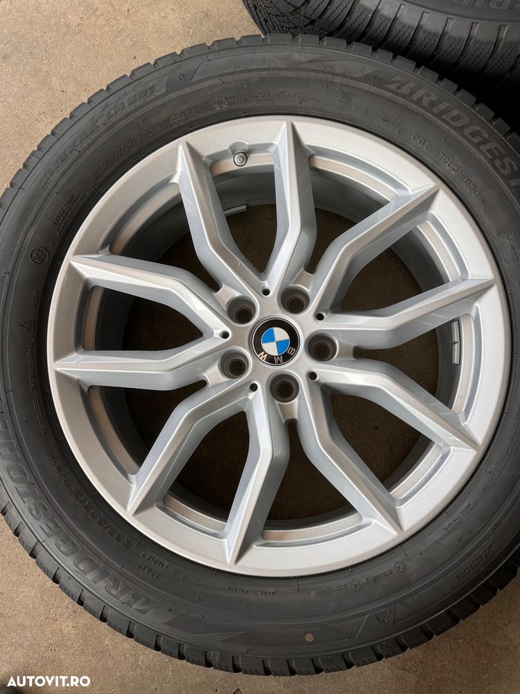 Vând jante originale BMW X5 G05 pe 19” noi cu anvelope noi de iarnă - 3