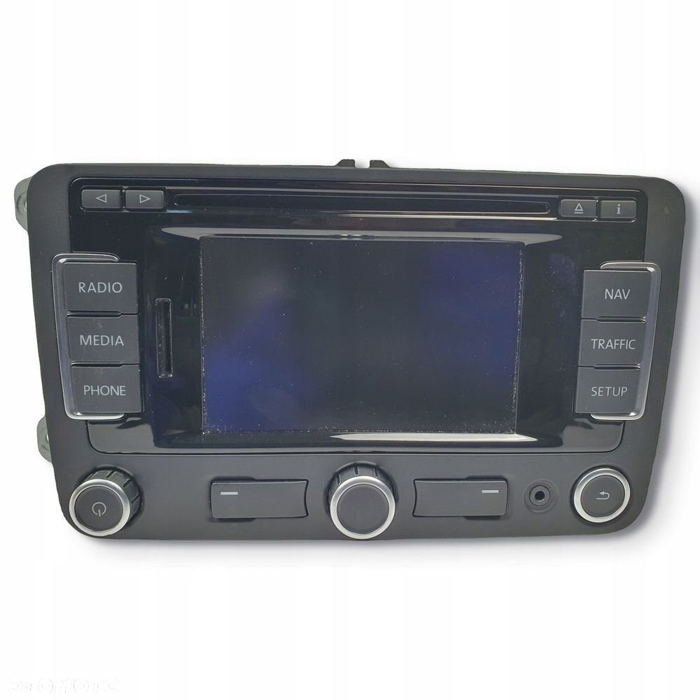 RADIO CD RADIOODTWARZACZ NAWIGACJA NAVI Golf VI Passat B6 CC 3C0035270B - 4