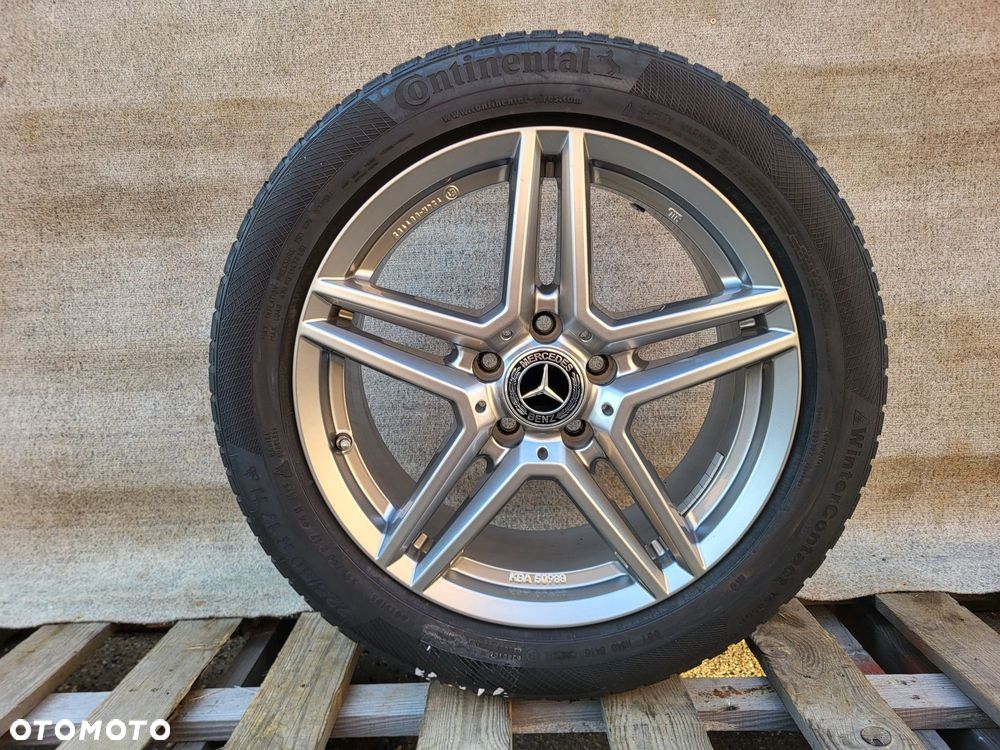[K376] Koła zimowe 17 Cali 5x112 Conti 225/50/17 Mercedes C Klasa 23r