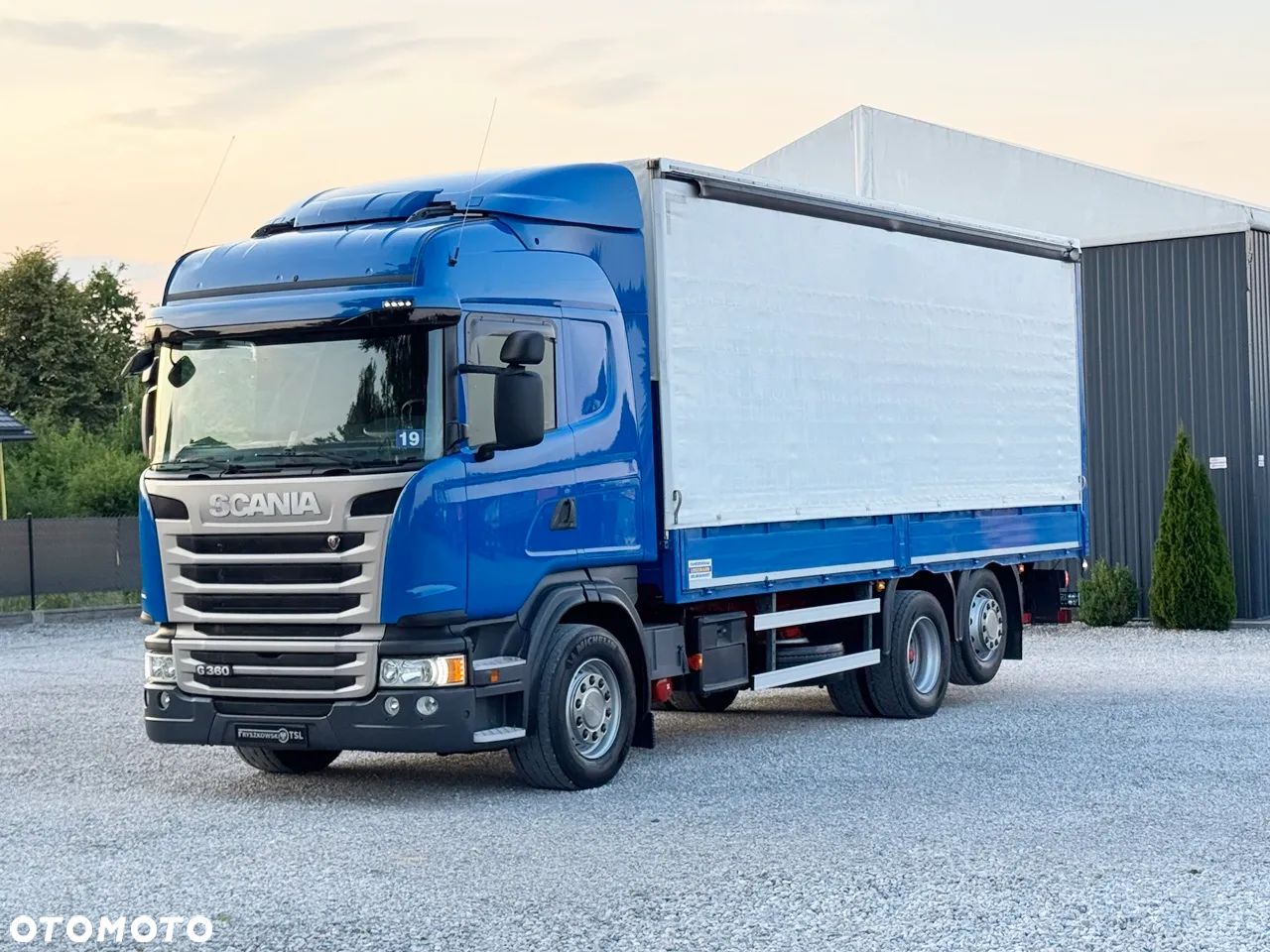 Scania G 360 / PODNOSZONA-SKRĘTNA OŚ / CAŁA NA PODUSZKACH / Z NIEMIEC - 1