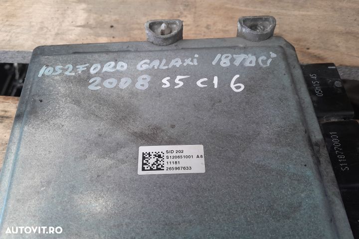Calculator motor ECU 6M51-12A650-YA 6M51-12A650-YA Ford Galaxy 2 [200 - 3