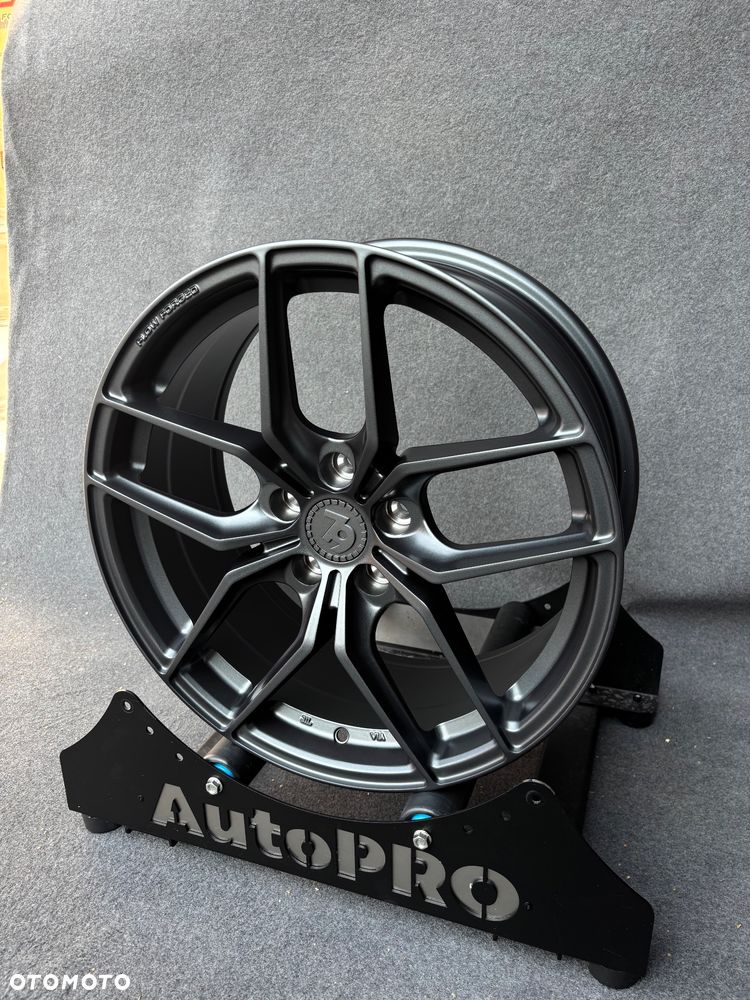 NOWE alufelgi Seventy9 5x112 18 felgi 8j ET30 BMW seria 3 G20 G22 G30 G31 F44 G22 G23 G32 F39 G60 G01 X1 F48 G42 X2 U06 Active Tourer Z4 G29 xDrive Styling 930 Grafitowe jak Japan Racing Carbonado Rubin - 3