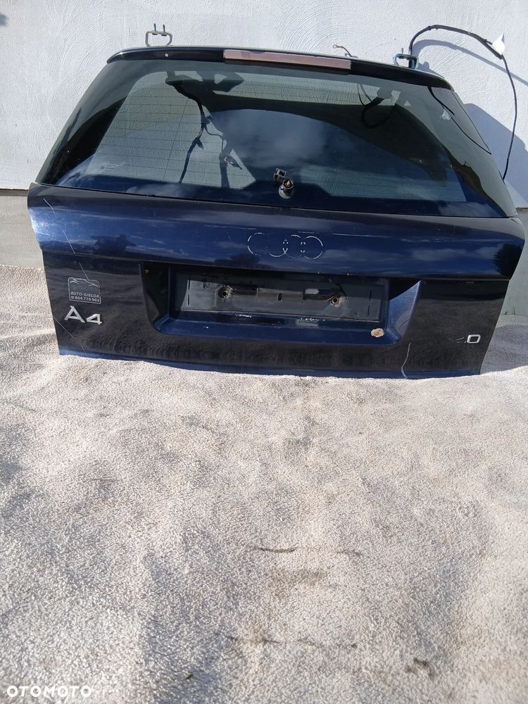 TYLNA KLAPA AUDI A4 B6 KOMBI  KOMPLETNA - 3