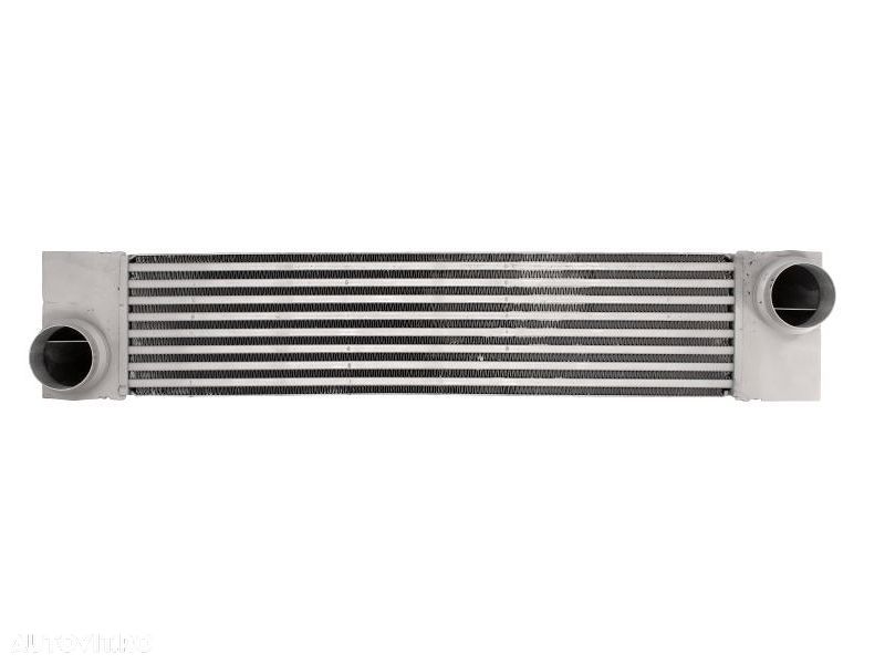 Intercooler BMW Seria 5 E60/E61, 03.2007-03.2010, motor 3.0 d 210kw, Seria 5 E60/E61, 08.2004-02.2007, 535d motor 3.0 d 200kw, diesel, cutie automata, cu AC, aluminiu brazat, 543x127x105 mm, SRLine, - 1