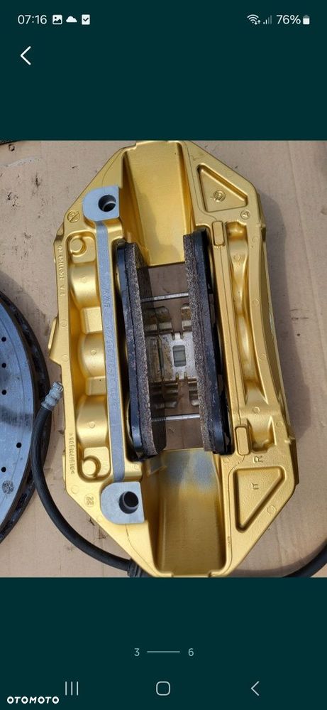Zacisk Przód Prawy BMW m3 G80 G81 m4 G82 G83 2022r Ceramika - 2