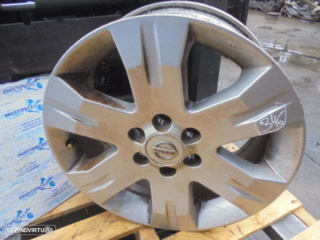Jante Solta Jant346 NISSAN PATHFINDER 2 FASE 1 2005 2.5DCI  4X4 174CV 5P CINZA ESCURO OFF SET 30 7Jx17 6X114.3 66.0MM - 6