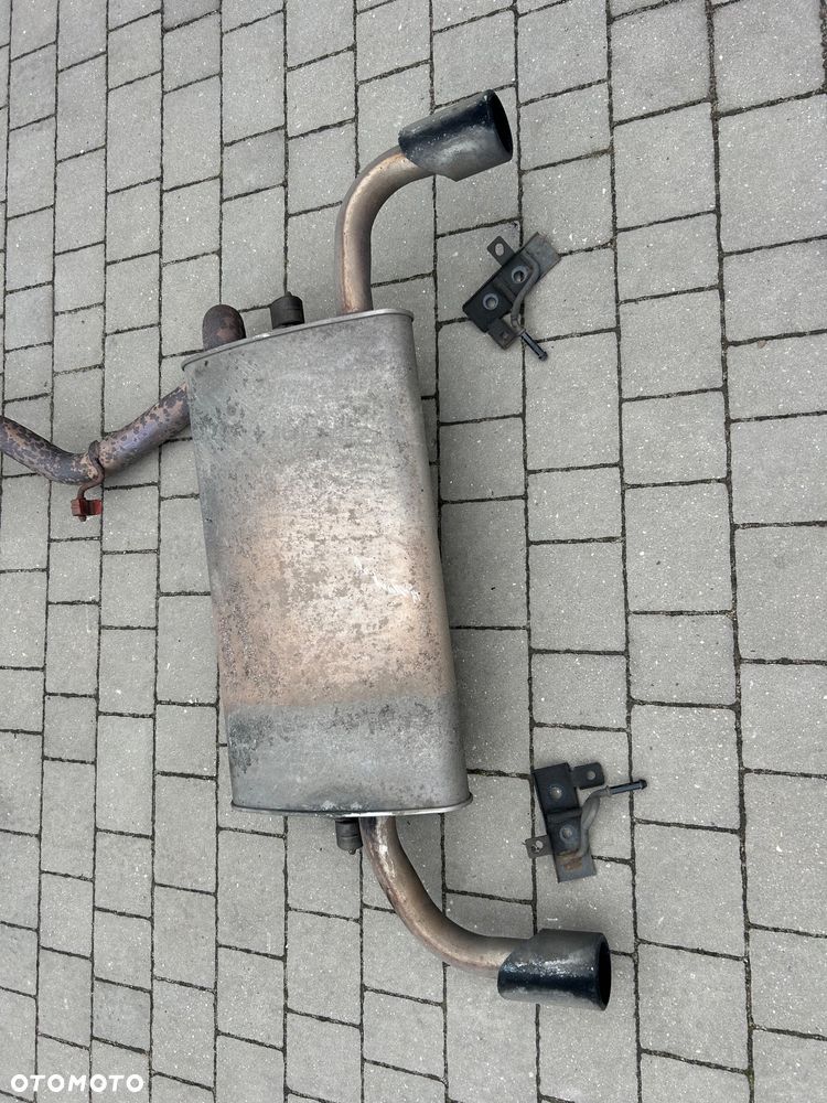 Volvo v-40 II R-Design zderzak tył tylny wydech układ wydechowy komplet 2012- - 24