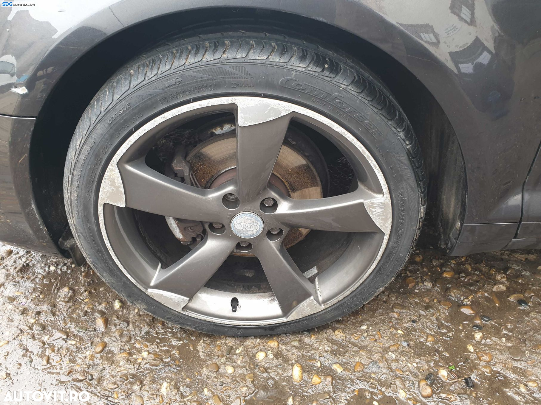 Janta Roata Rezerva Aliaj 225 40 18 R18 5x112 Seat Toledo 3 2005 - 2009 [K2042] - 2