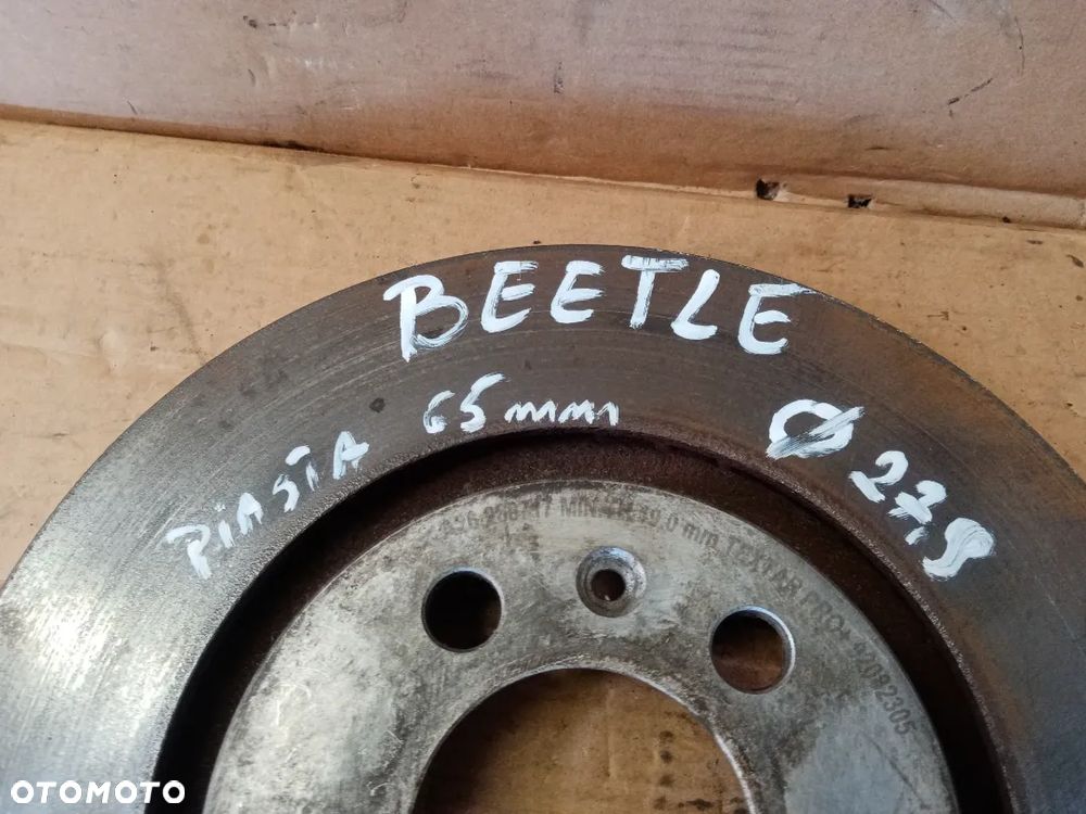 Tarcze hamulcowe klocki przód przednie 280mm VW New Beetle - 6