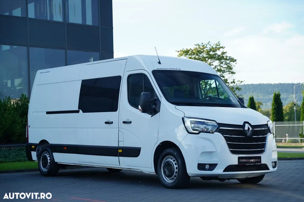Renault MASTER / CAROSERIE ROATĂ / FUGO / CABINĂ MIXĂ 7 LOCURI / CAROSERIE / DEALER POLONESC / UNIC PROPRIETAR - 2