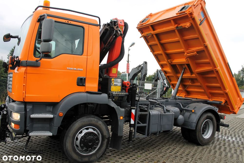MAN 18.280 TGM 4x4 czołownica hydraulika - 24