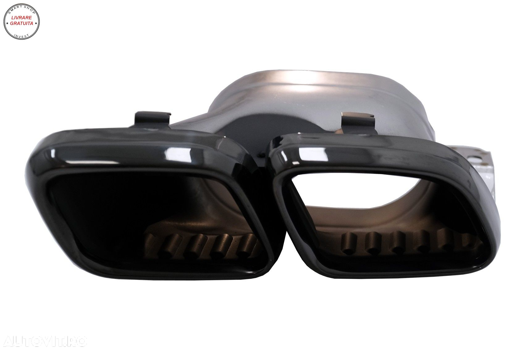 Ornamente tobe pentru sistemul de evacuare Mercedes C-Class W205 S205 C205 A205 C6- livrare gratuita - 3