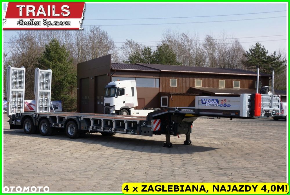 Inny Niskopodłogowa + zagłebienia na koła, oś skrętna, NAJAZDY DŁUGIE 4,0 M. !!! - 2