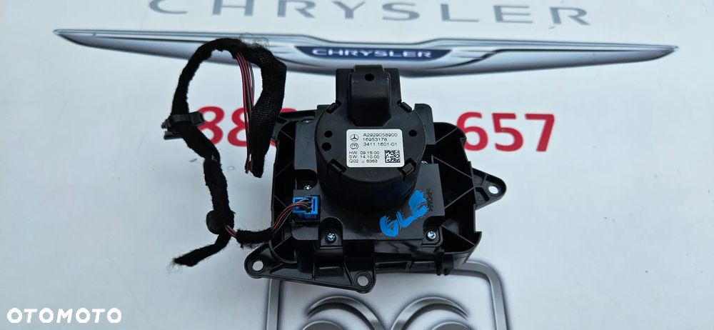 Mercedes GLE 292 ML166 przełącznik zawieszenia Pokrętło regulacji wysokości sztywności podwozia A2929058900  IDEALNY - 5