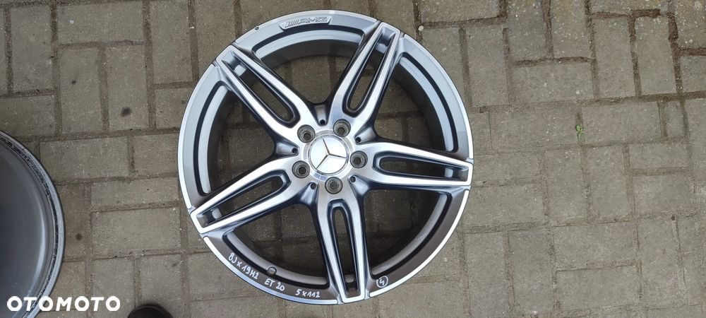 FELGI ALUMNIOWE 2134012000 5x112 AMG 8Jx19 CALI ET43 STOPNIOWANE 2134013800 8Jx19 CALI ET20 MERCEDES W213 I INNE - 15