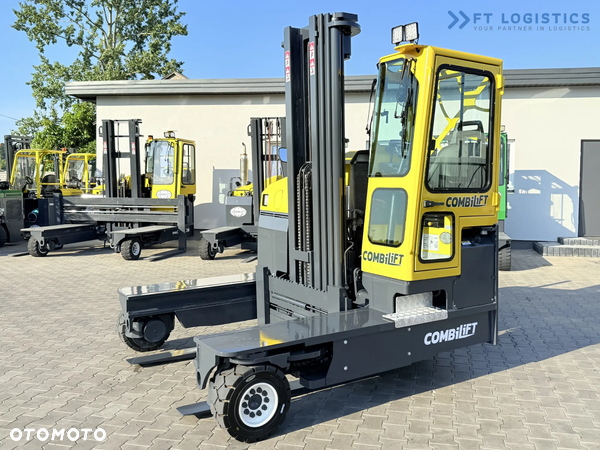 Combilift C5000 / DIESEL / TRIPLEX 6000MM / WOLNY SKOK / POZYCJONER WIDEŁ / WBUDOWANA WAGA / OGRZEWANIE / PEŁNA KABINA / STAN IDEALNY / zeroka oferta wózków czterokierunkowych i bocznych, dopasowanych do różnorodnych potrzeb i zastosowań