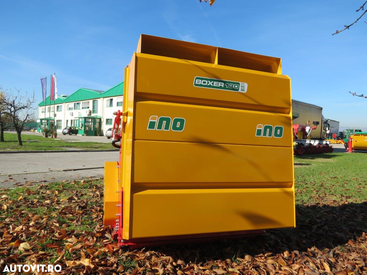 Tocătoare resturi vegetale cu colector INO model BOXER 160 - 11