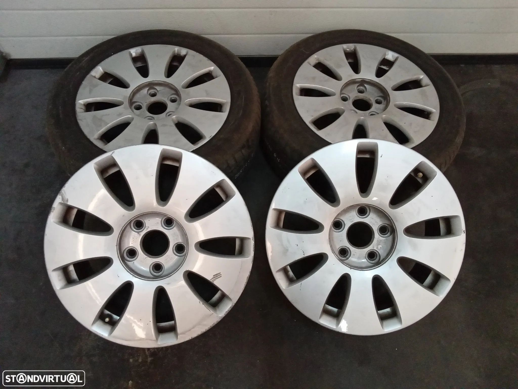 JOGO DE JANTES 16 ORIGINAIS AUDI A4  8E0601025AE - 1