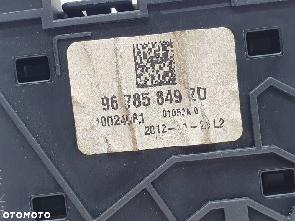 PRZEŁĄCZNIK PANEL STEROWANIA SZYBERDACHU CITROEN DS5 96785849ZD - 6