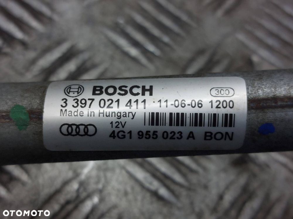 MECHANIZM WYCIERACZEK + SILNICZEK PRZÓD AUDI A7 4G EU 4G1955023A - 4