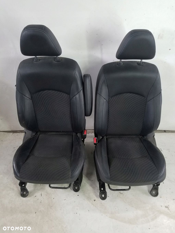 FOTELE KANAPA SKÓRA NISSAN NOTE II E12