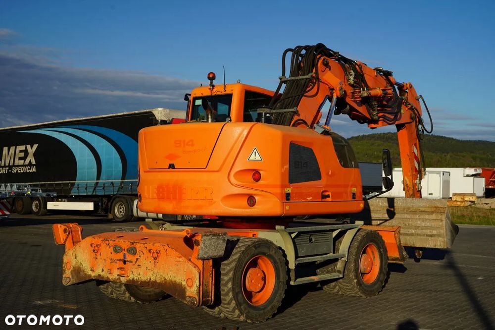 Liebherr A914 COMPACT / KOPARKA KOŁOWA / KOMPLET ŁYŻEK/ ORYGINALNY FABRYCZNY LAKIER / KLIMATYZACJA / KAMERY - 14