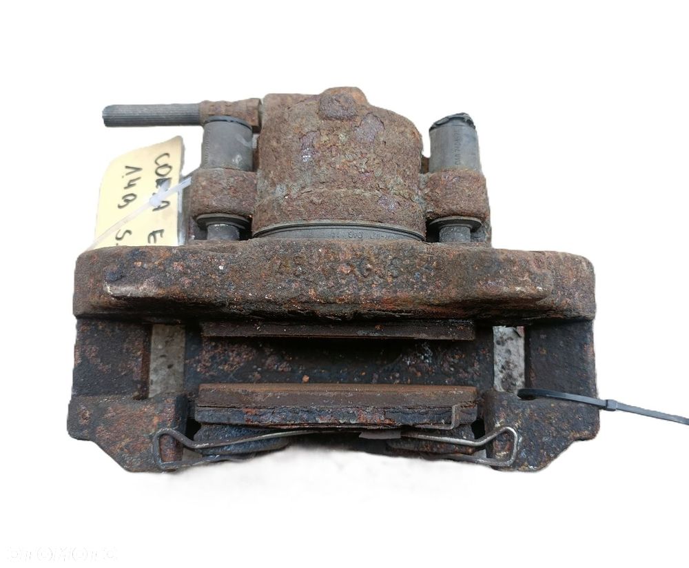 OPEL CORSA E 14-19 r. 1,4 B ZACISK HAMULCOWY Z JARZMEM LEWY PRZÓD + - 3