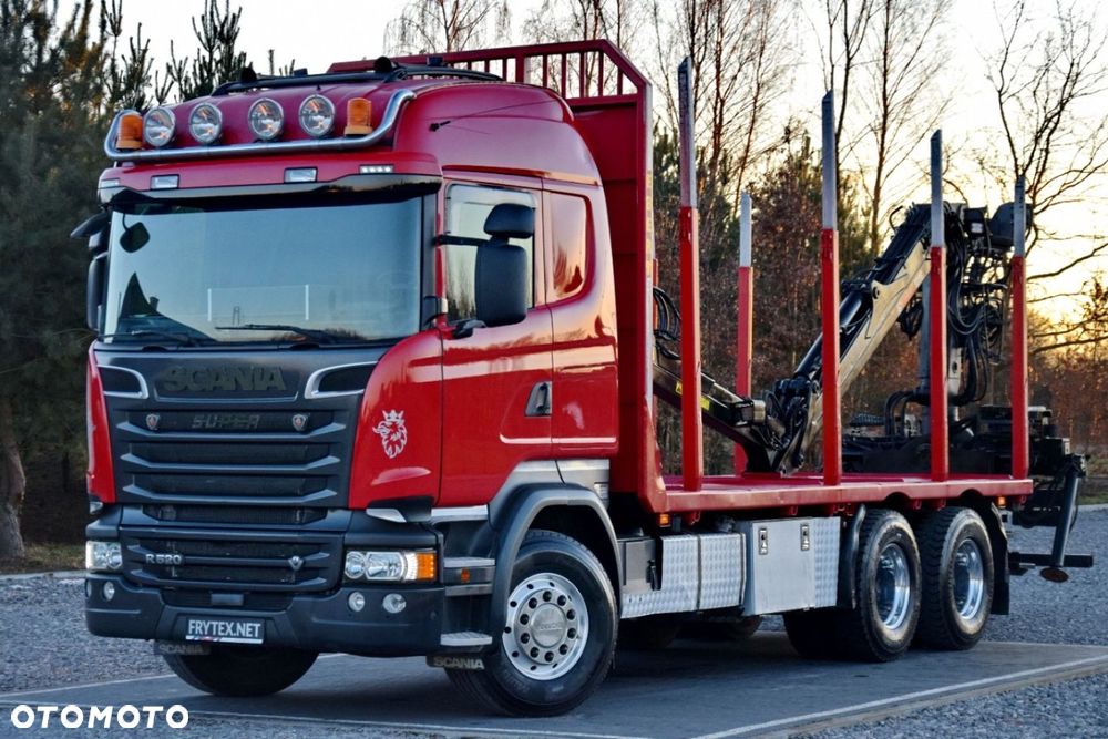 Scania R520 V8 Loglift 125S - 35